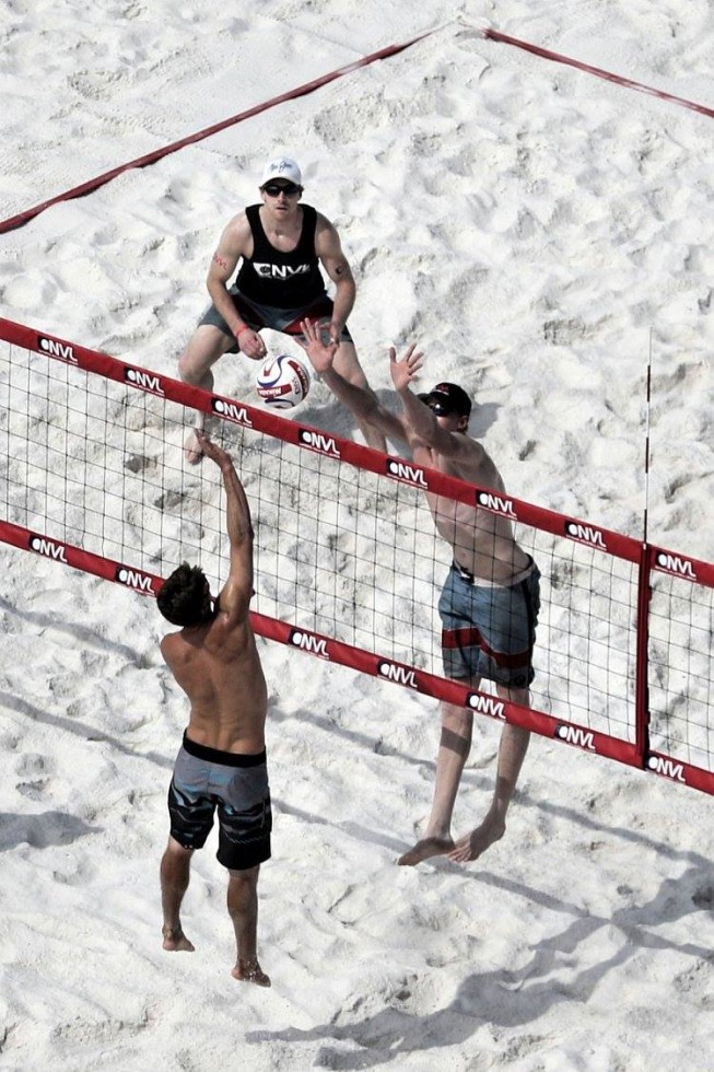 mens beach volleyball