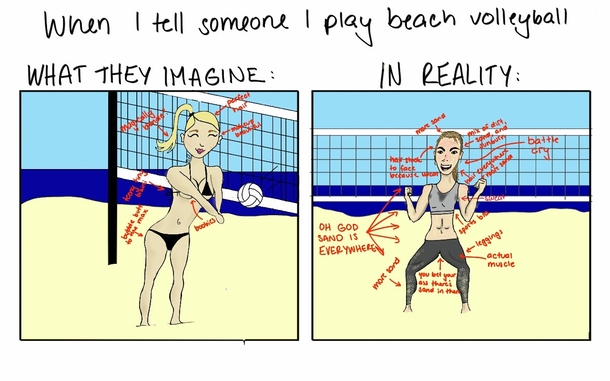 Beach Volleyball Memes